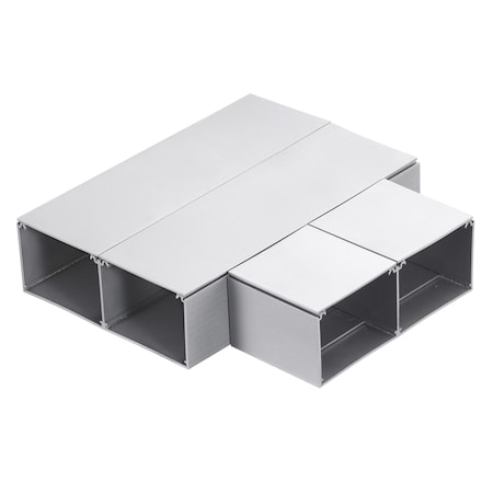 Hubbell Wiring Device-Kellems Metal Raceway, Tee Fitting, HBLALU5000 Series HBLALU5015